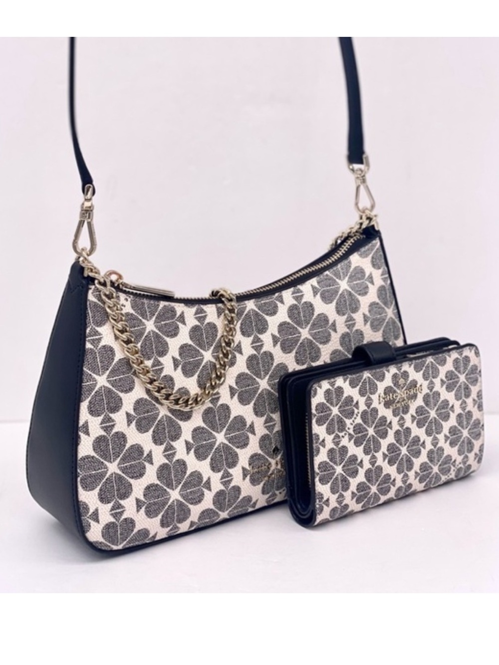 Kate Spade Convertible Crossbody
Shoulder Bag and Wallet Set